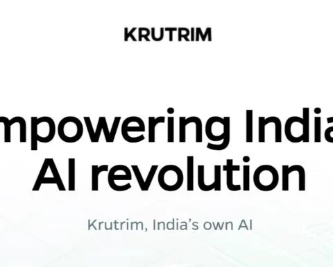 Meet Krutrim AI, the Artificial Intelligence Unicorn from India - Screenshot from Krutrim HomePage Source