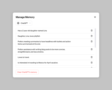 Men's Nightmare ChatGPT Memory Remembers Everything - Memory controlsSource
